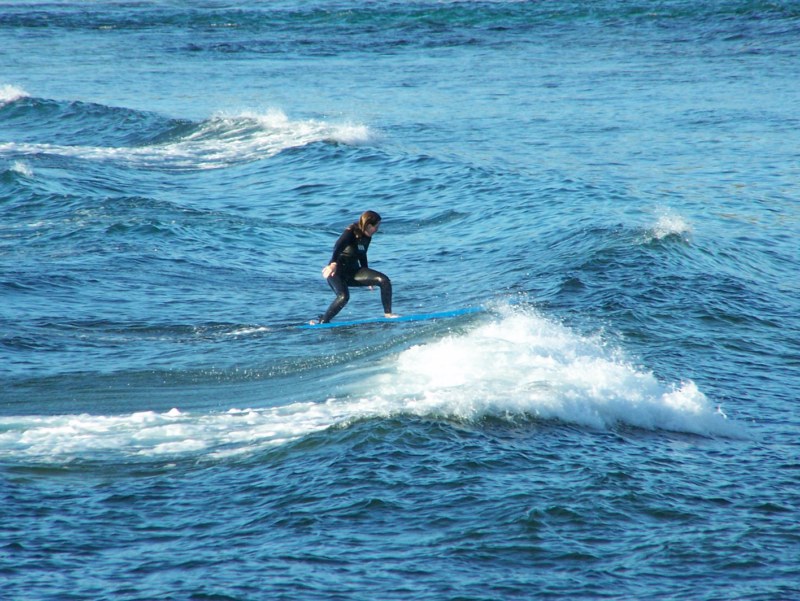 Surfing at Yallingup