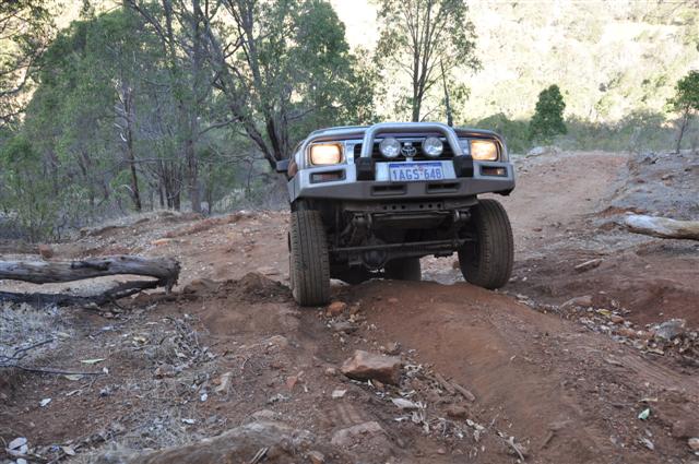 Four wheel driving around Perth