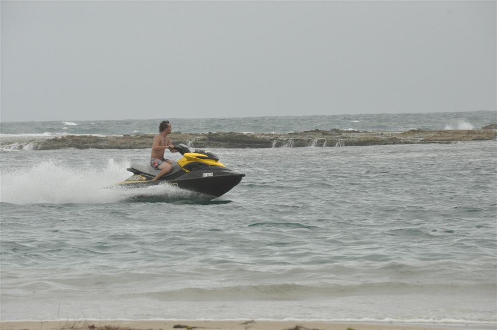 A Jetski at Lucky Bay, Kalbarri