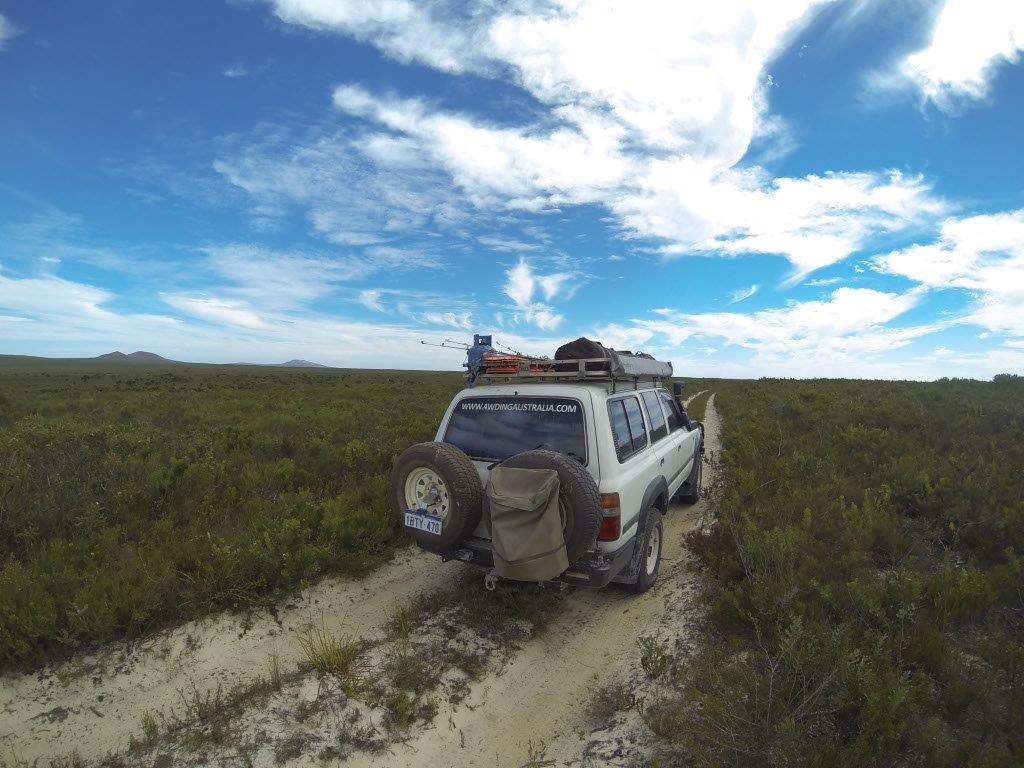 4wd Tracks Through Esperance