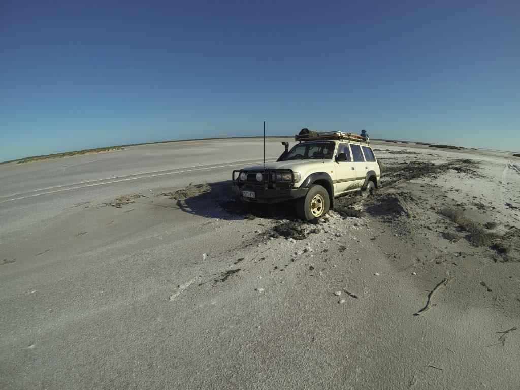 Bogged in the Middle of a Salt Lake