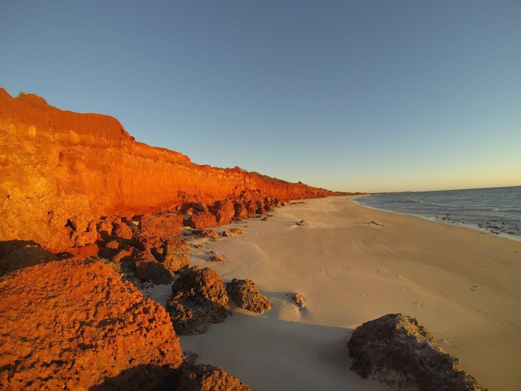 Incredible Red Sand Cliffs