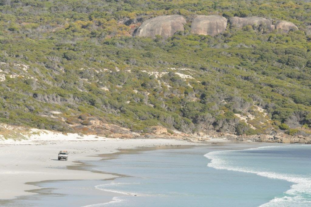 On the Beach at Bremer