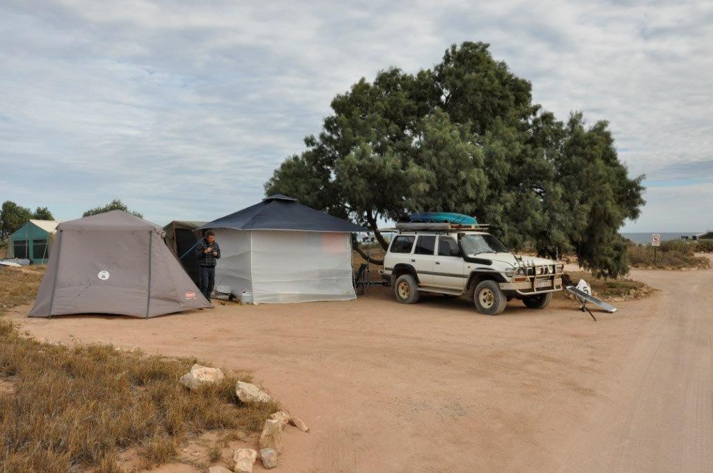 Our Campsite at Gnaraloo