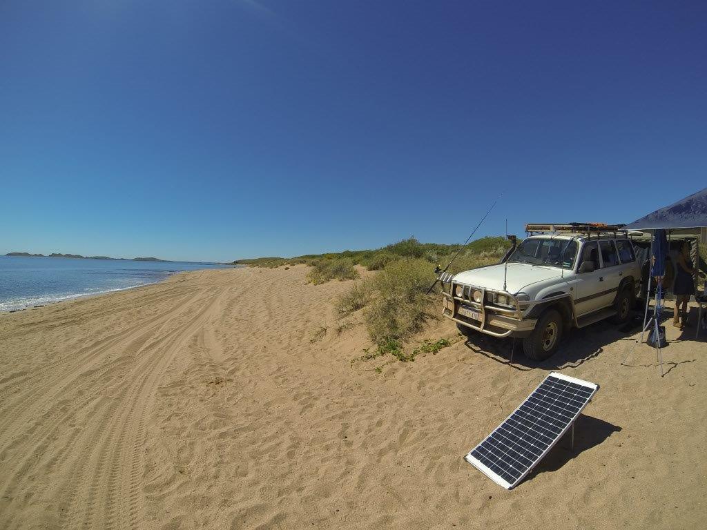 Solar Power on the Beach