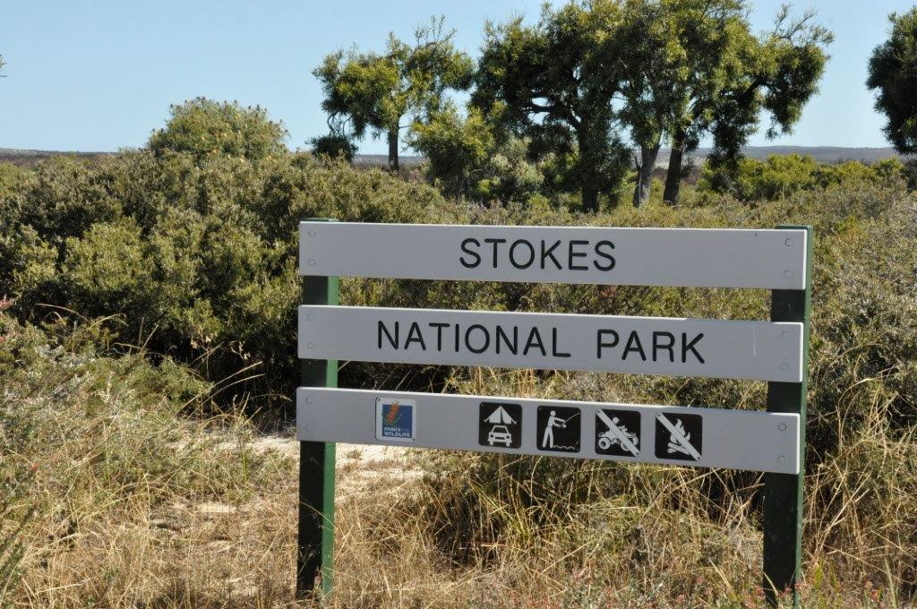 Stokes National Park Sign