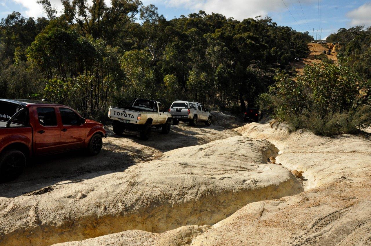 Lining up for Mundaring