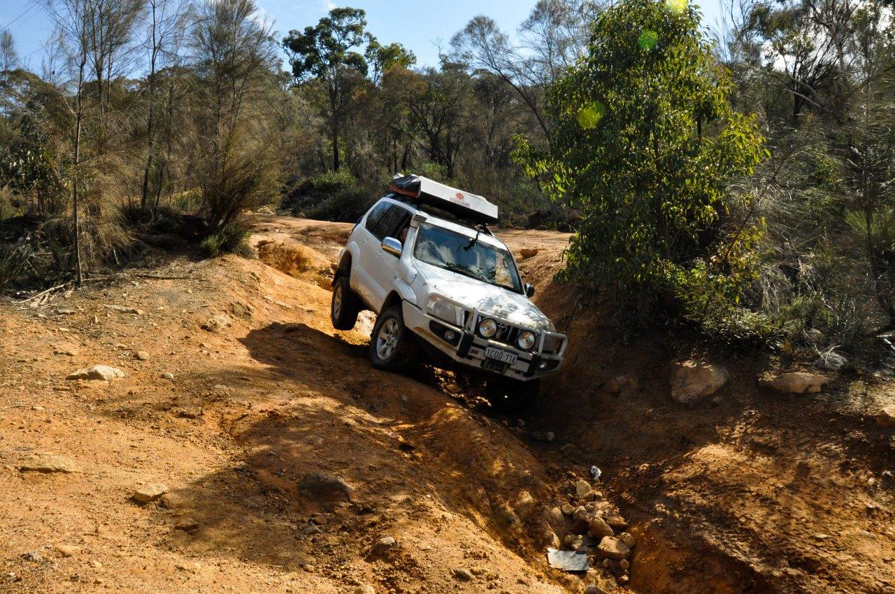 Rear Flex in a Prado