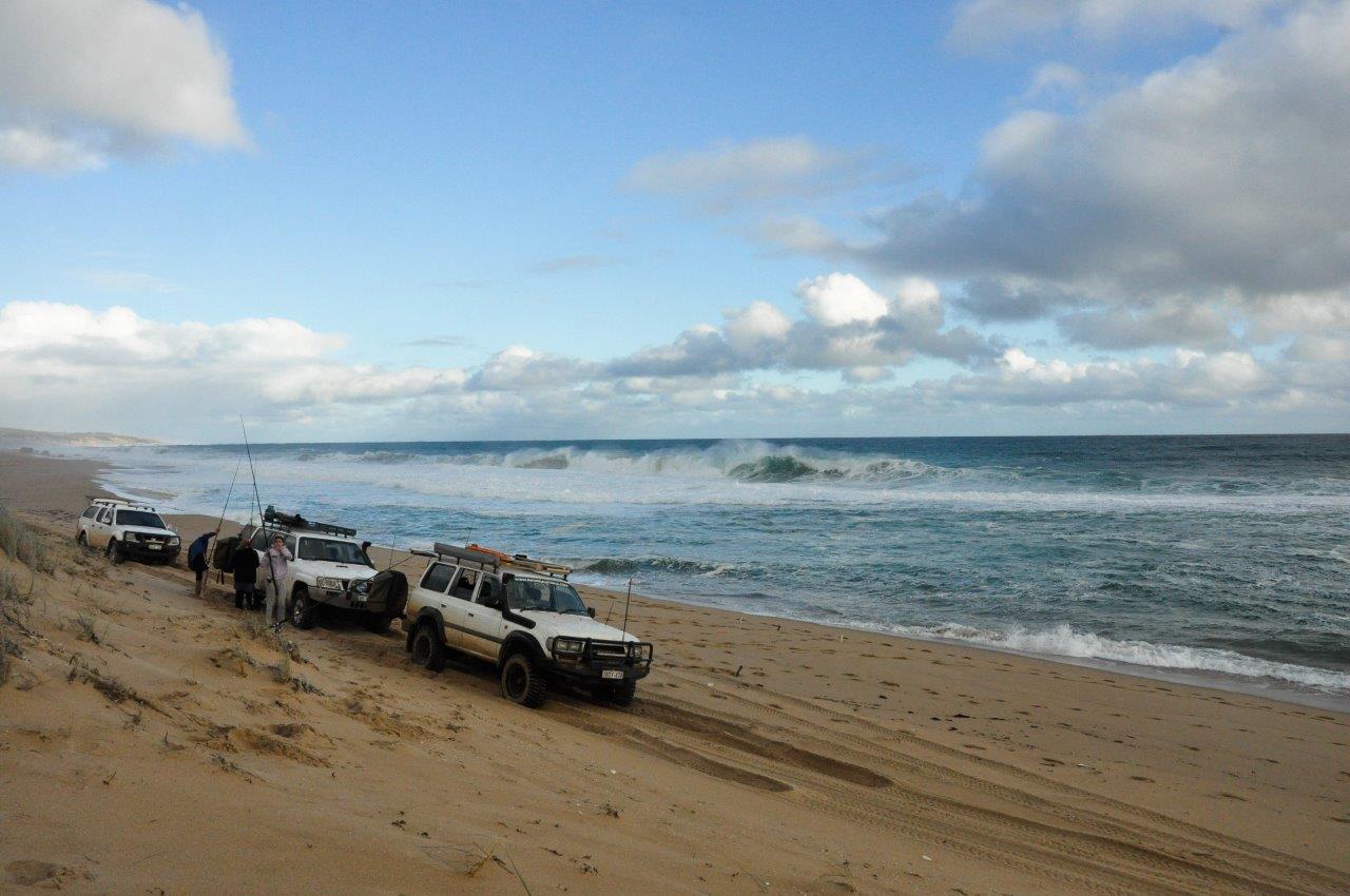 Setting up for Fishing