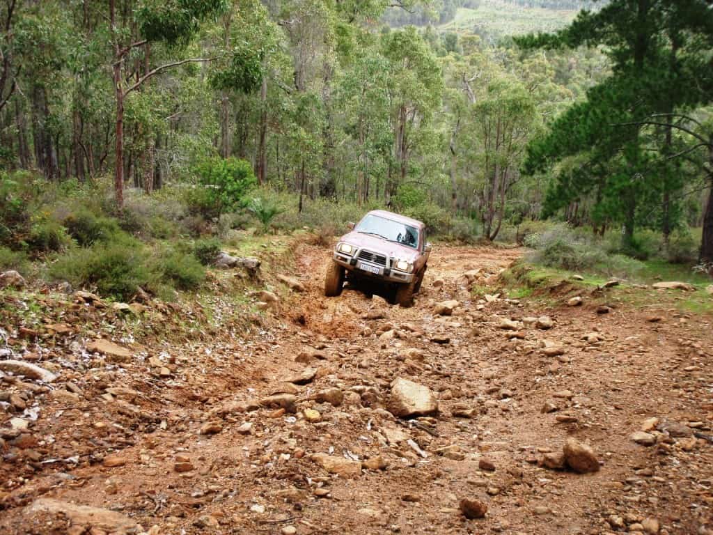 More four wheel driving near Honeymoon Pool More Four Wheel Driving
