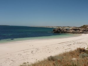 The bay at Sandy Cape A bay close to Sandy Cape