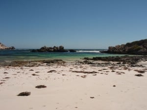 Small island off Sandy Cape A small island