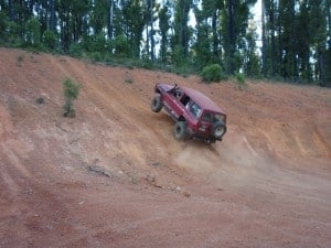 Four Wheel Driving in Dwellingup Playing in a 4wd just outside of Dwellingup