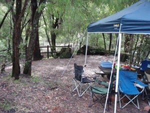 Camping requires a good set up Well set up camps mean comfort
