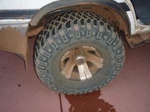 Huge Mickey Thompson Baja Claws Will your tyres fit the body?