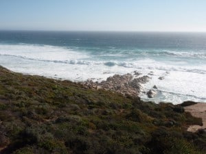 The west coast of Cape Naturaliste The West Coast on a rough day
