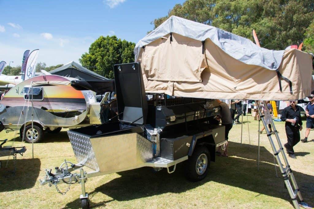 single dirt bike trailer