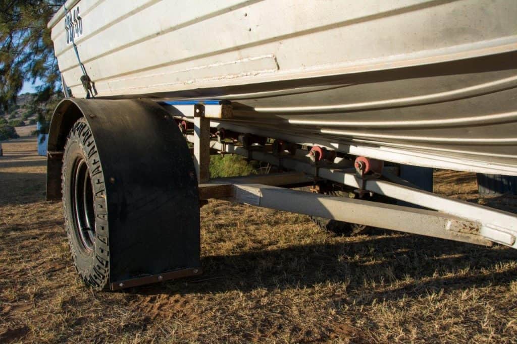 Building an off road boat trailer to take remote fishing