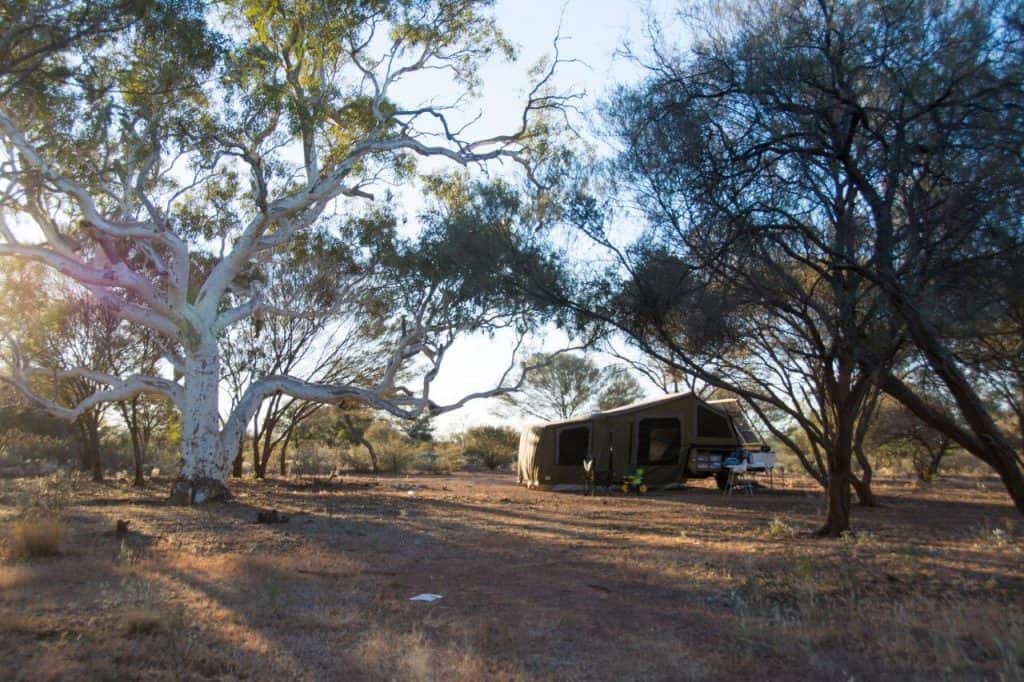 Bilyuin Pool; a quiet, free camp