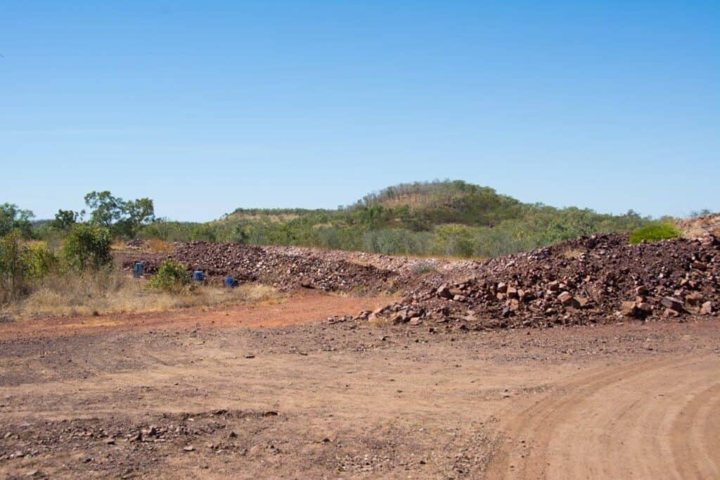 Unique camping in the NT; Zebra Rock Mine
