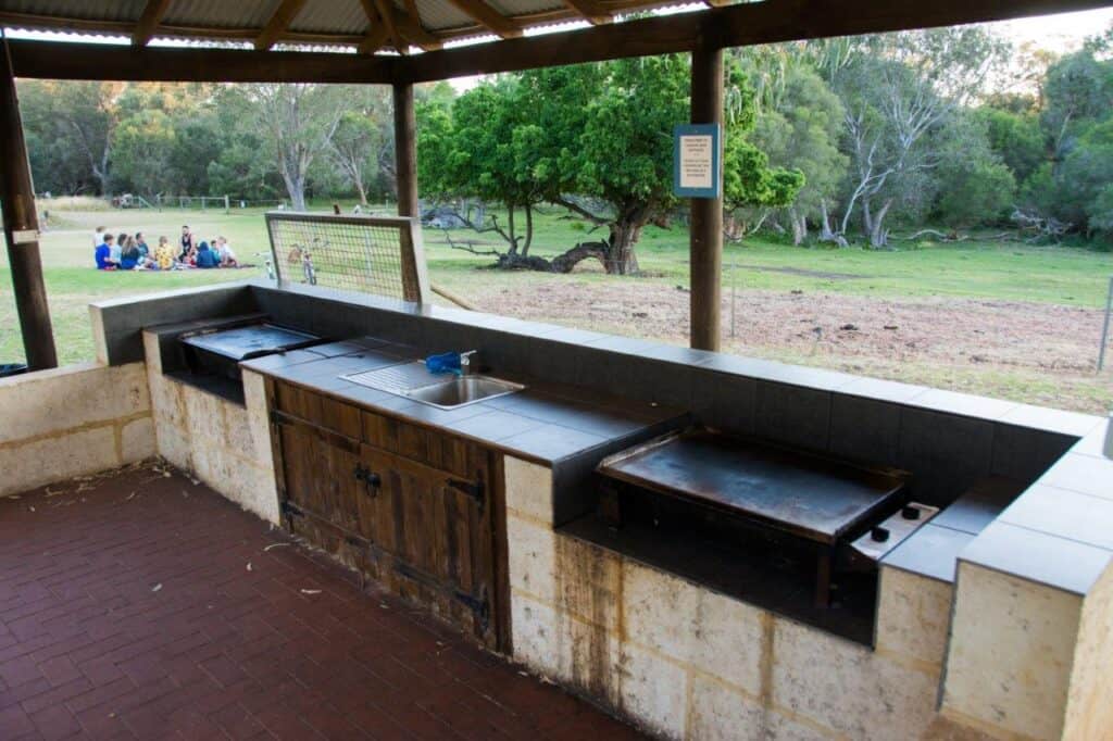 BBQ facilities at Willowbrook