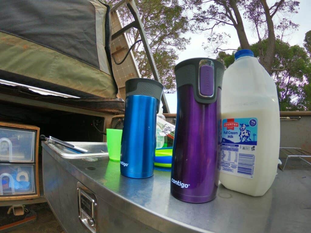 The ultimate camping travel mug