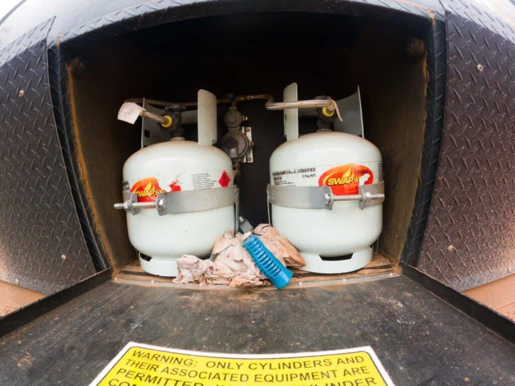 How to check your gas bottle level