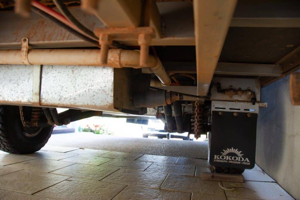 Caravan Grey Water Tanks; do you really need one?