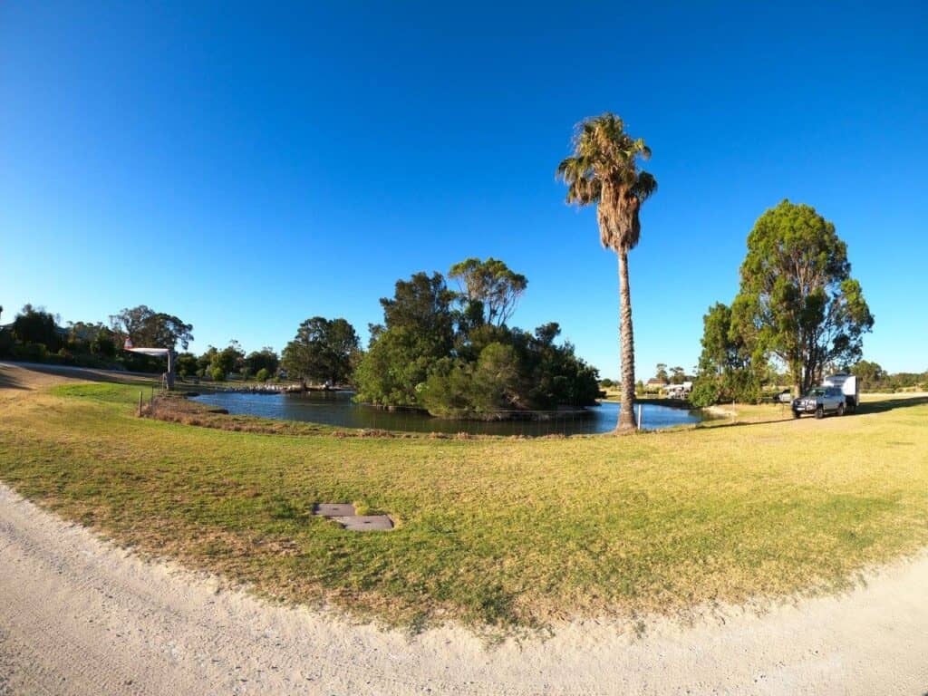 Lake Preston Lime; unique camping between Myalup and Preston