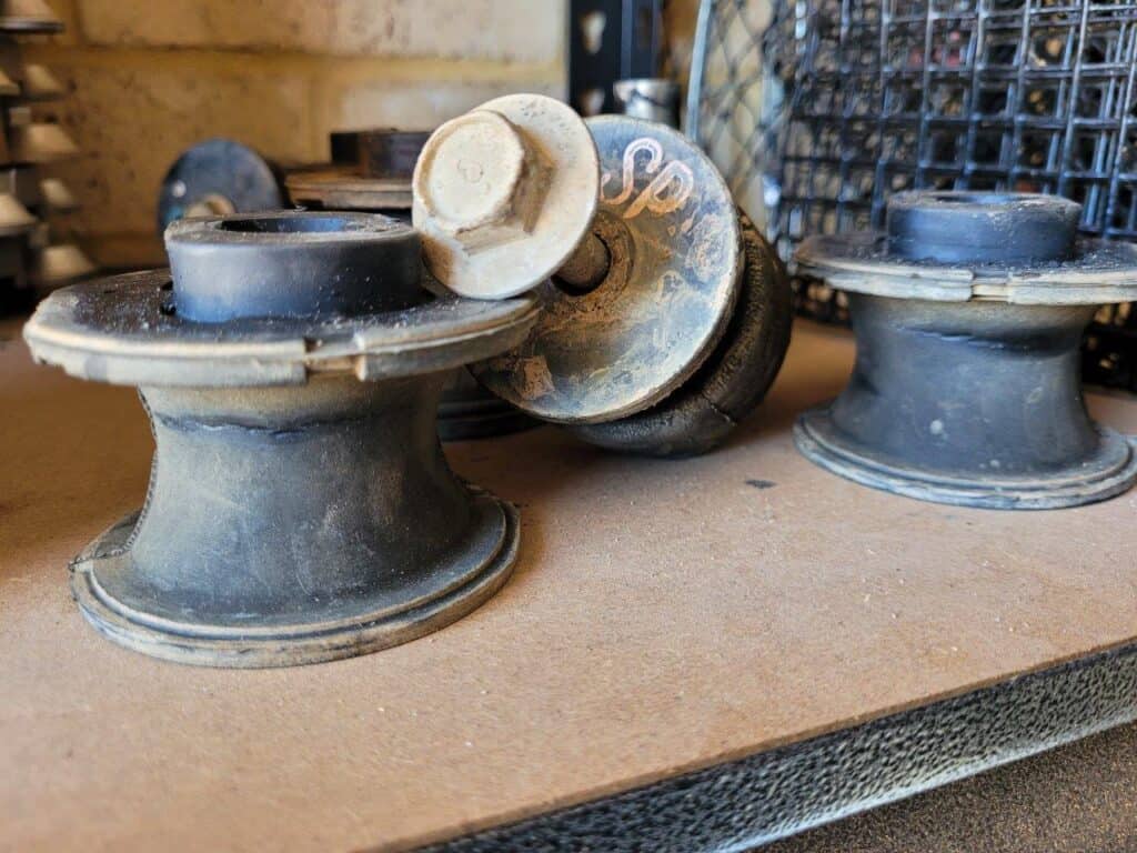 Dmax body mount failures, and how we replaced them