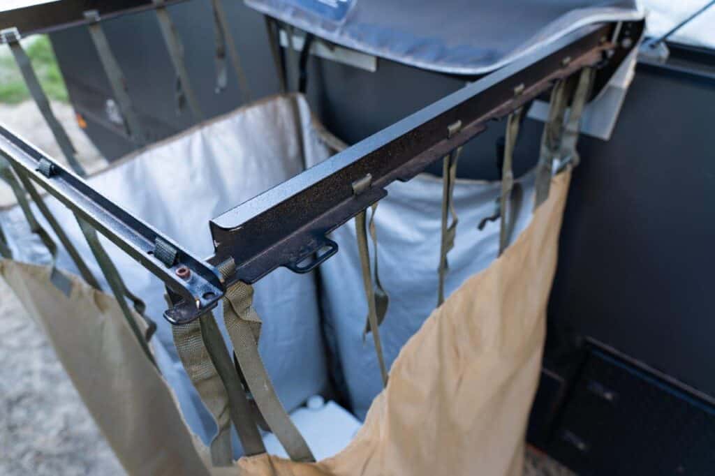 Quick Pitch Shower Tent Review (our outdoor bathroom)