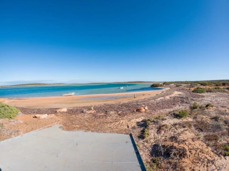 Big Lagoon at Shark Bay; great camping or a day trip