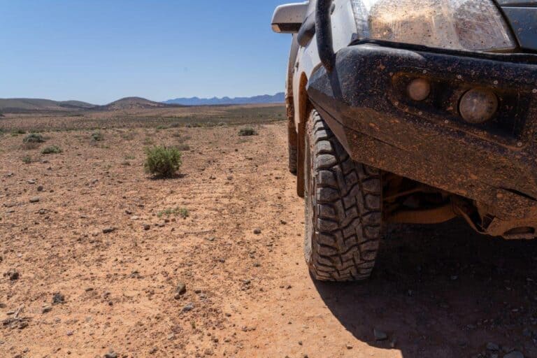 The 4WD track on Mern Merna Station