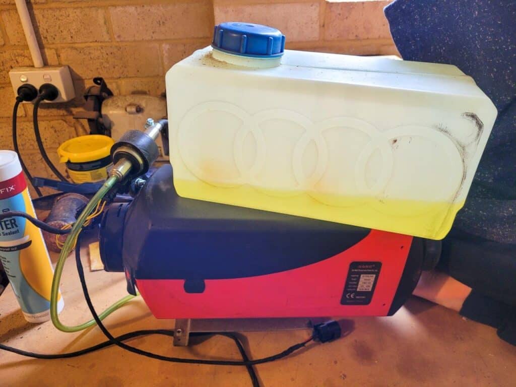 Caravan Diesel Heater Installation; a step by step guide