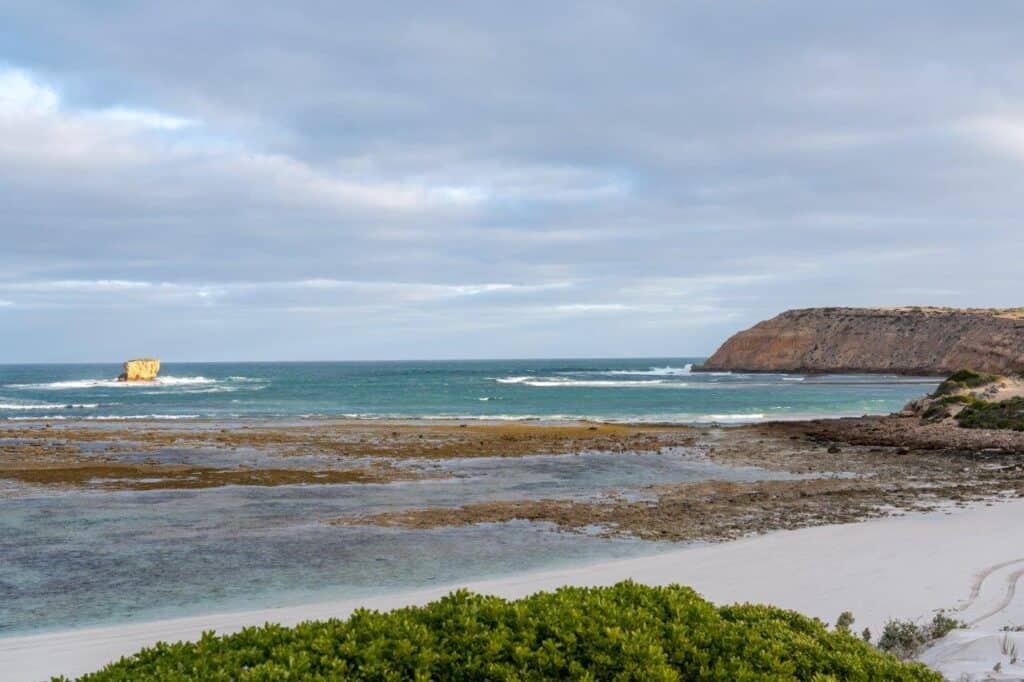 Scotts Beach at Fowlers Bay; spectacular beach camping