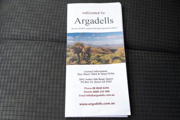 Argadells; the ultimate Flinders Ranges visit