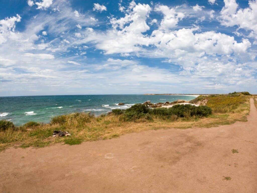 Red Cliff Beach; Free camping near Tumby Bay