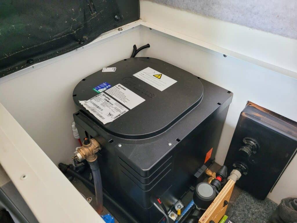 Truma Hot Water System Review; frustrating, but fixed