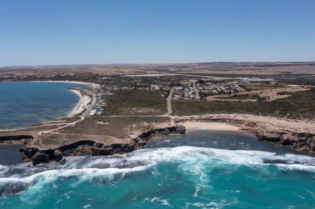 Walkers Rock in Elliston; great coastal camping