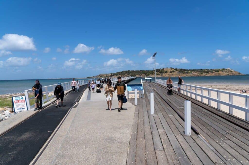 Granite Island in Victor Harbor; a brilliant, free day out
