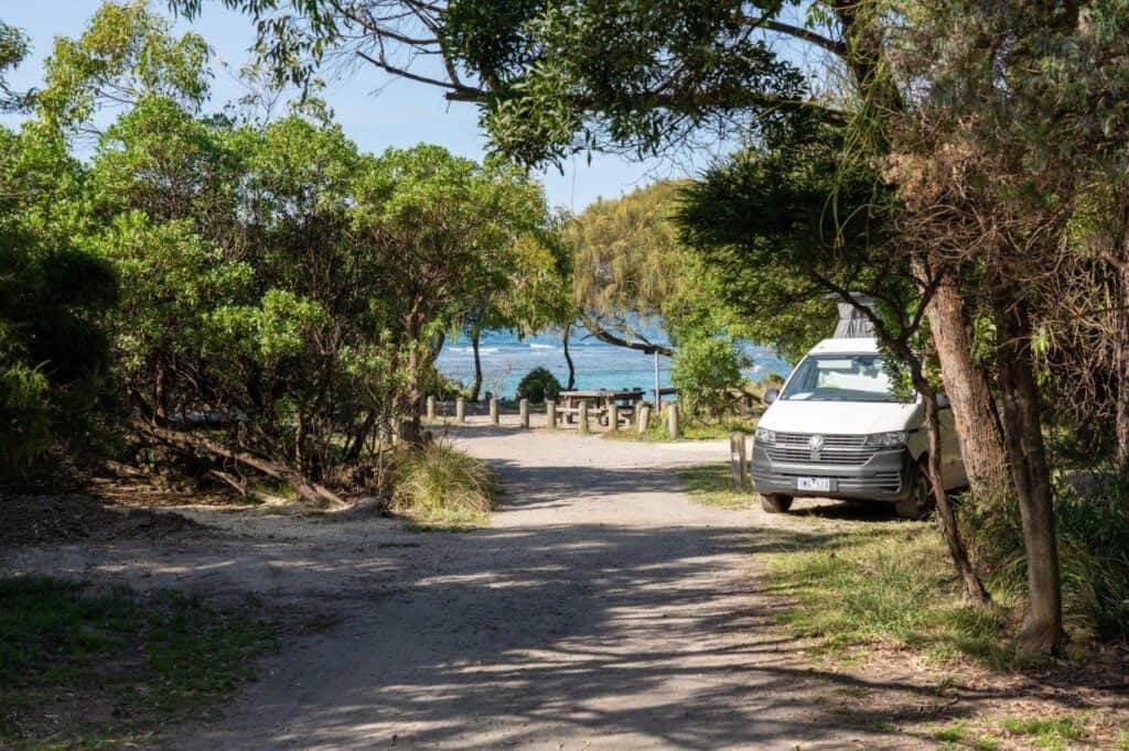 Blanket Bay; coastal camping off the Great Ocean Road