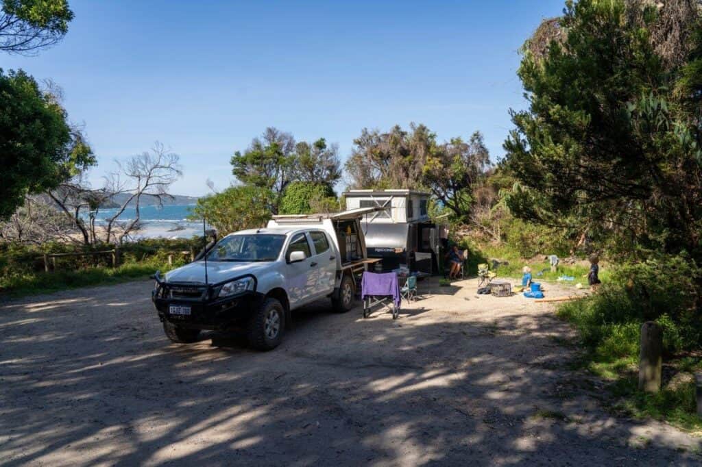 Blanket Bay; coastal camping off the Great Ocean Road