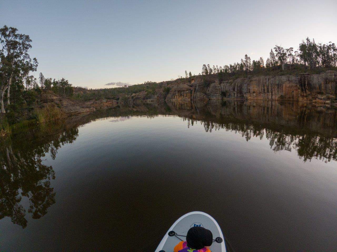 Exploring Dunns Swamp by Paddle Board