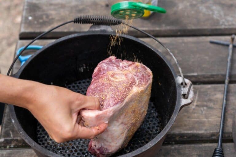 Camp oven roast; the ultimate, easy camping meal on the fire