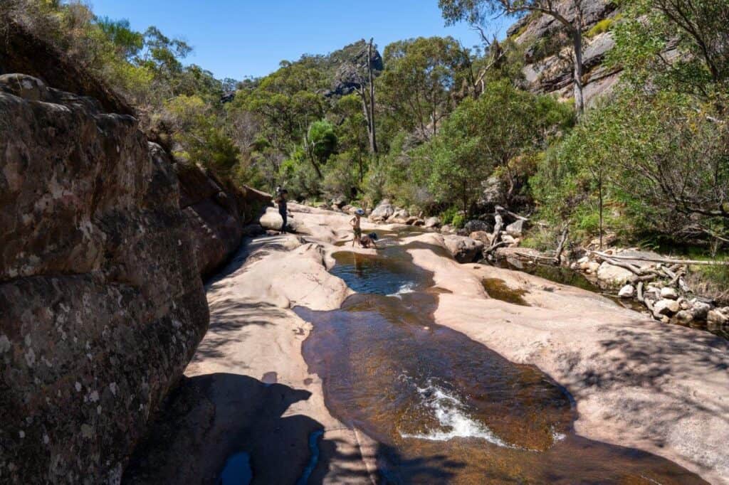 Venus Baths in the Grampians; the ultimate place to cool off