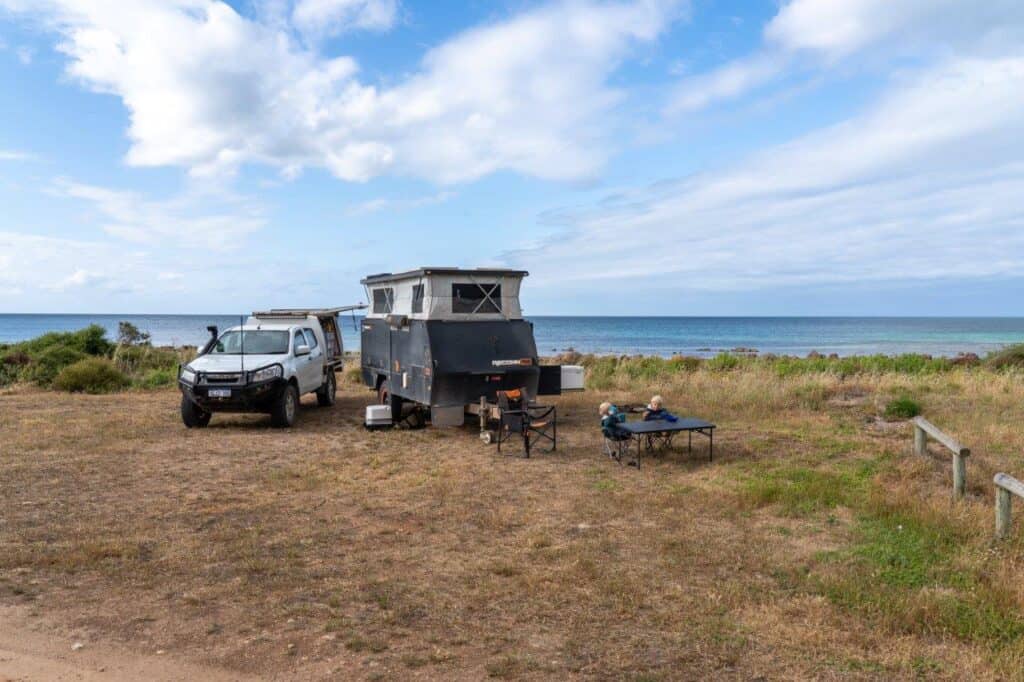 Burners Beach; great Yorke Peninsula Camping