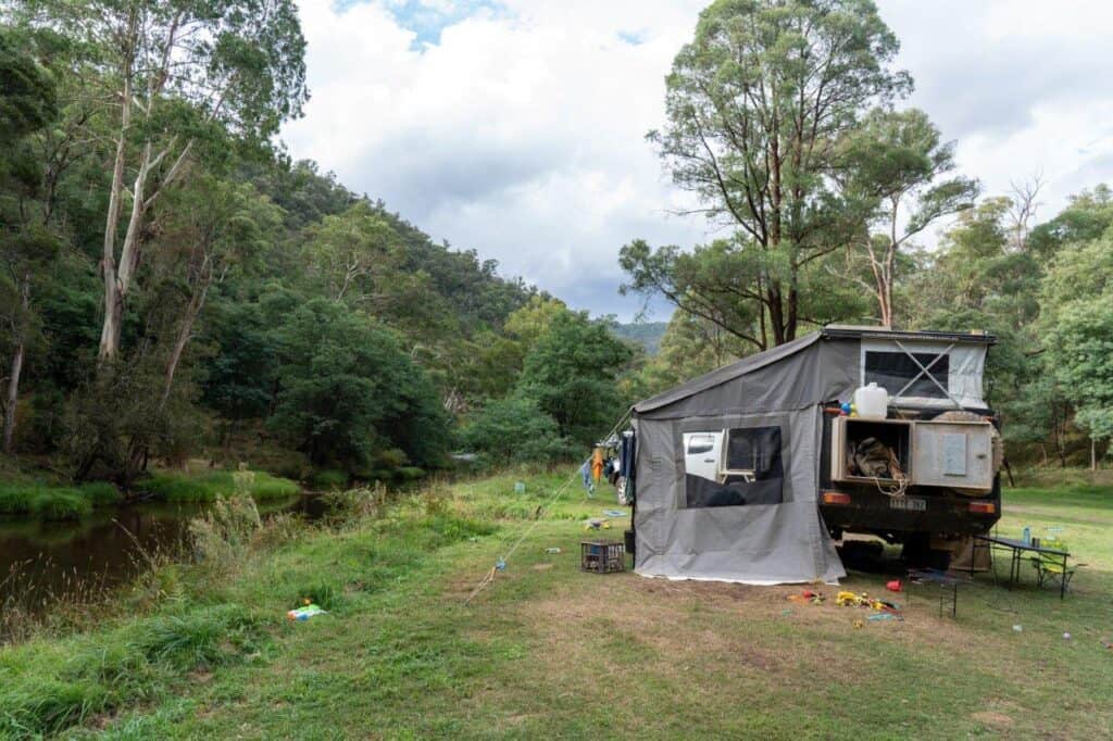 Grannys Flat Campground; magnificent High Country Camping