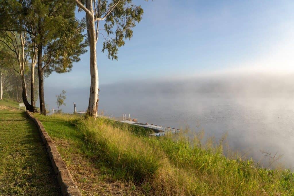 Rockhampton Ski Club Camping with river front views