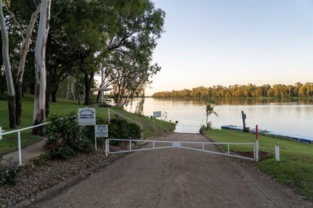 Rockhampton Ski Club Camping with river front views