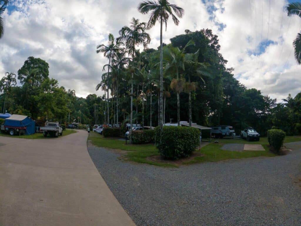 Cairns Cool Waters Caravan Park; Camping in Cairns